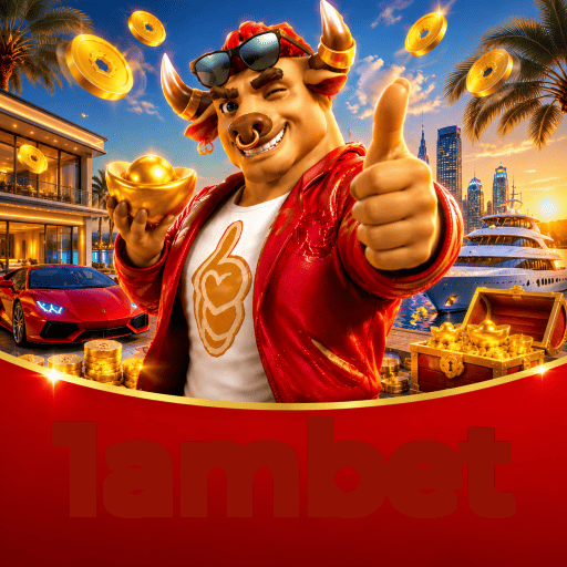 1ambet Logo - Bônus com Rollover Justo